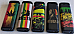 Rasta 5large JET lighter set collectable electronic gas refillable  high quality