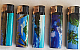 MRK/Zico LIGHTER GAS REFILLABLE Tropical pattern x 5 set collectable pluse a pur