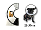 Dog  protection cone collar  Medium 25-33 cm