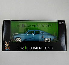 Road Signature Deluxe Diecast 1948 Tucker Torpedo Blue Model Car 1/43 Scale