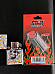 Angry skull Oil Lighter  collectable with kit of 7 flints and wick  value