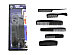 6PC HAIR STYLING SALON BLACK COMB SET assorted