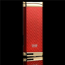 Zico/Tiger windproof lighter gas refillable new style slimline fast shipping.