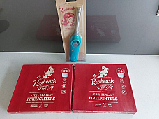 Redheads Utility Gasmatch & 48 fire lighters a winter set