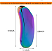 Heavy Curved Lighter Case Cover Holder  for Large bic lighter comes with lighter