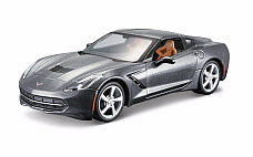 Maisto Assembly line  2014 corvette sting ray coupe 1 24  die cast kit