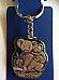 Koala  key ring  made of the highest quality pewter great detail 3 D