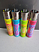 Clipper  4 Love Peace Vibes Flo Refillable Lighters  collectable set of 4+ bonus