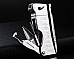 Normal flame pipe lighter with tools Gift boxed  high quality metal