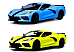 2020 Chevrolet Corvette Stingray Coupe Z51 Maisto Diecast 7.25, 1:24, 4 Colors