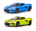 2020 Chevrolet Corvette Stingray Coupe Z51 Maisto Diecast 7.25, 1:24, 4 Colors