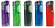 Zico gas refillable electronic large translucent lighters 5 great value