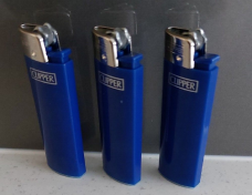 Clipper super lighter  BRIO micro  3 solid Blue hi tech great quality