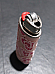 Bic pink embroided hearts case complete with lighter unique rare great gift/coll