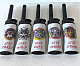 utility lighters set of five jet flame wind proof refillable Animal patterns