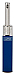 Clipper mini tube refillable electronic utility lighter Clipper quality Blue