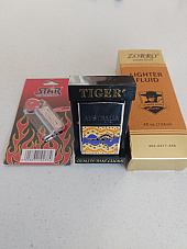 AUSTRALIA Oil Lighter With Accessories collectable with kit flints wick Fluid