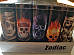 Zodiac by Zico wholesale lighters display of fifty  electronic skull collectable