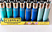 Clipper Lighters 8 Pack  Metallic Colors Refillable Collectible