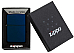 ZIPPO Windproof Lighter Navy Matte Genuine Zippo lighter