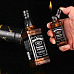 2 x  Jack Daniels Jim Beam Bottle Shape Refillable Butane Gas Lighterelectronic