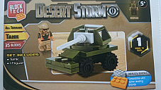 Block Tech Desert Storm All Terrain Tank   35 block Kit set
