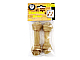4 packs of 2 Dog treat 4.5 inch rawhide  =8 quality rawhide bones