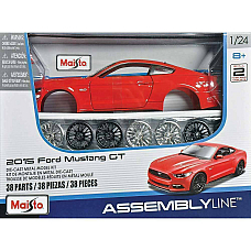 Maisto 39126 1/24 Assembly Line 2015 Ford Mustang Coupe Diecast Car Brand New