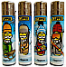 Clipper super lighter gas refillable collectable,set of 4  most reliable lighter