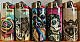 bic collectable set of five lighters free post comes with a free led torch light