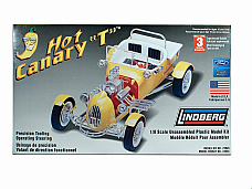 Lindberg 1/8 Kit #73045: HOT CANARY T (Ford Model T Custom) HOT ROD