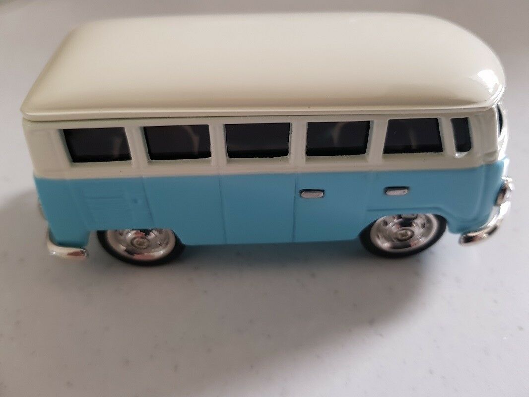 1950s Kombi van clock metal comes in a gift box unique(rare)